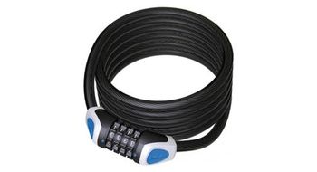 Xlc lo l11 cerradura de cable ronald biggs iii 10x1850 mm negra
