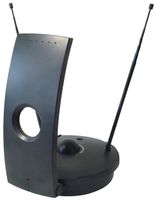 transmedia fz12l - antena interior de television con amplificador uhfvhf 1815 db 12 v 230 v 50 hz con entrada para antena exterior