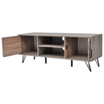 Mueble Tv | Mueble De Salón | Armario Tv Gris 120x40x45 Cm