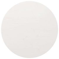 tablero de mesa  tablero escritorio redondo madera maciza de pino blanco o80x3 cm