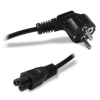 metronic cable de alimentacion schuko a c5 2m negro