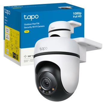 Tapo TC40 Cámara de Vigilancia 360º Exterior, 1080p, Detección IA Gratuita, Visión Nocturna a Color