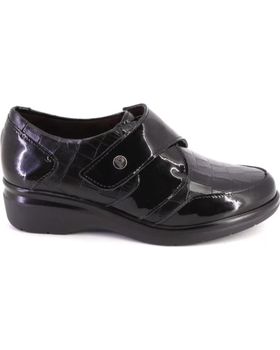 de PITILLOS PITILLOS MOCASÍN CONFORT 10025 - CIERRE ADHERENTE NEGRO