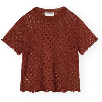 Compania Fantastica Blusa COMPAÑIA FANTÁSTICA Top 10357 - Brown para mujer