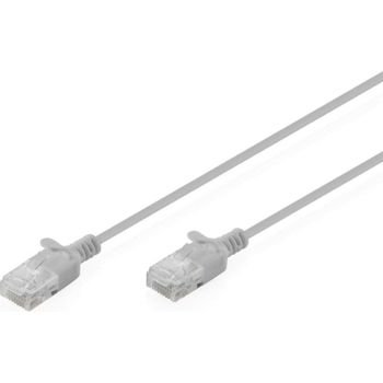 Cable de Red Digitus CAT6 U/UTP Slim Patch 5m Gris