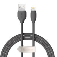 cable usb a lightning baseus jelly 12 m negro