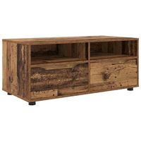 mueble de tv  mueble de salon  gabinete de tv con cajon madera vieja 100 x 48 x 43 cm