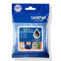 brother lc521bk cartucho de tinta 1 piezas original negro