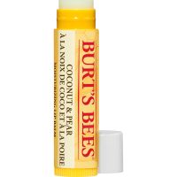burts bees 100 natural moisturising lip balm with coconut and pear