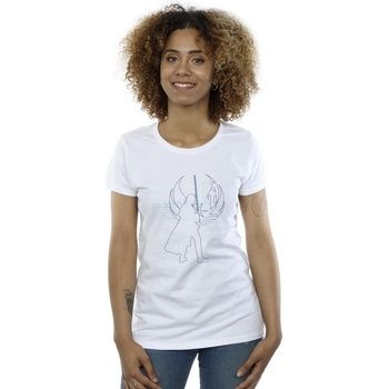 Disney Camiseta Jedi Master Balance para mujer