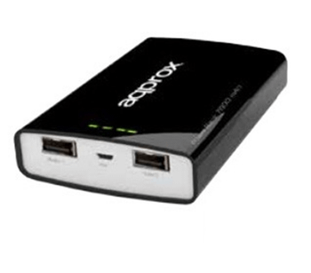 POWERBANK APPROX UNIVERSAL 7800MAH NEGRO