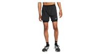 pantalon corto nike stride 5in 2 en 1 negro hombre