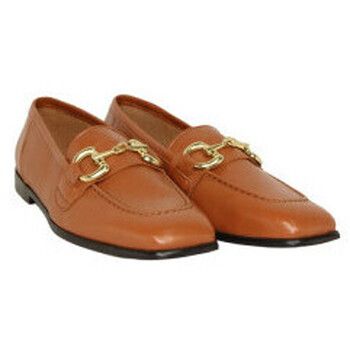 Lolas Deportivas Moda mocasin con punta cuadrada con eslabon metal para mujer