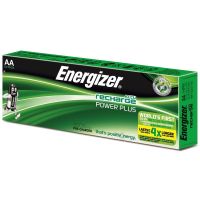 energizer power plus pilas recargables aa hr6 2000mah 10 unidades