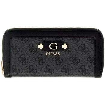 Guess Cartera Cartera Lindsey Grand Logo Carbón para mujer