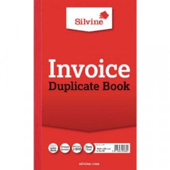 Silvine Duplicate Book Ruled 8x5in PK6