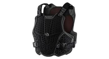 Troy lee designs rockfight ce flex chaleco de proteccion solido negro