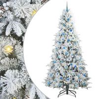 arbol de navidad artificial con ramas articuladas 240 cm vidaxl
