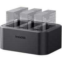 insta360 hub de carga rapida para 3 baterias insta360 x4
