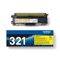 brother tn321y yellow original standard capacity toner cartridge