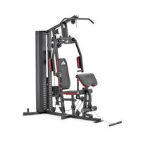 multiestacion adidas home gym - 70kg - acero - placas - con press piernas - poleas