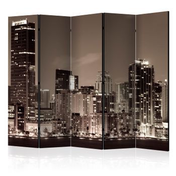 Biombo - Miami In Sepia Ii (225x172 Cm)