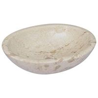 lavabo de bano moderno  lavabo crema marmol 53x40x15 cm