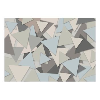 Papel Pintado 3d - Geometric Puzzle (250x175 Cm)