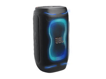 Altavoz de gran potencia - JBL PartyBox 130, 200 W, Hasta 15h Autonomía, IPX4, Asa ergonómica plegable, Modo Smart EQ, Negro
