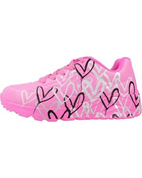 de SKECHERS ZAPATILLAS NINA MODELO UNO LITE - METALLIC COLOR ROSA HPMT