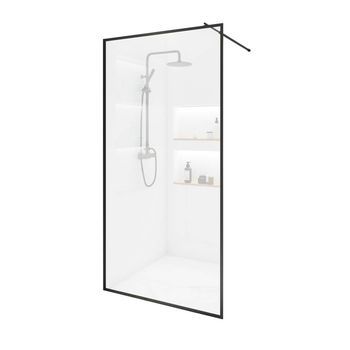 Cabina De Ducha Esg Glass Baki - 130 X 200 Cm Marco Negro