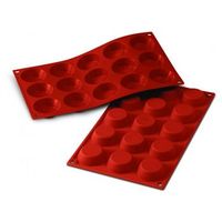 silikomart molde de silicona 15 mini tartaletas - 20014000065
