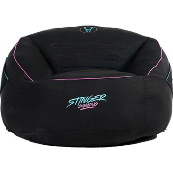 Woxter Stinger Gaming Puff Gamer Viscoelástica Negro y Azul