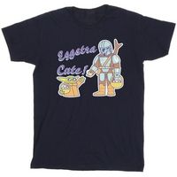 disney camiseta manga larga the mandalorian eggstra cute para nina