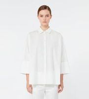 weekend max mara para mujer 2615111112600 camisa hudson blanco 42 casual algodon manga corta