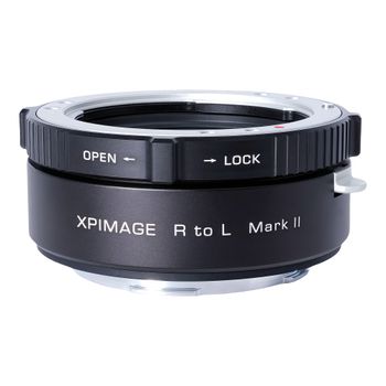 Anillo adaptador de montura de lente XPIMAGE para lentes Leica R a cámaras Leica SL o Panasonic S5 con montura L