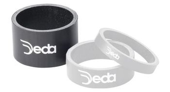 Espaciador de direccion de carbono deda 20 mm  juego de 5