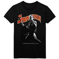 bruce springsteen camiseta manga larga winterland ballroom singing para mujer