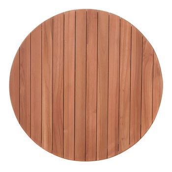 Tapa De Madera De Teka Mezan 70x4x70