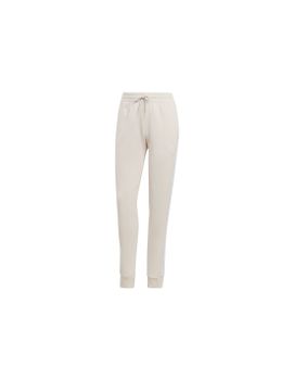 Pantalones adidas Essentials 3S French Terry Cuffed Beige Mujer
