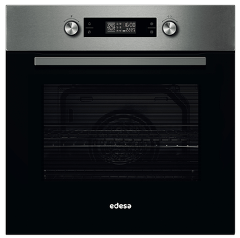 HORNO EDESA EOE8411PX PIROLITICO CON VAPOR MULTIFUNCION CRISTAL