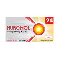 nuromol 200500mg tablets 24s