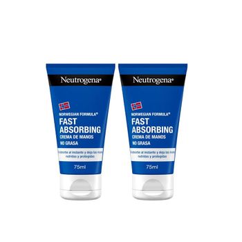 Neutrogena Crema Manos Rápida Absorción 75 ml+75ml