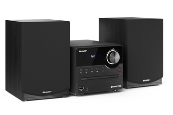 SHARP XL-B512(BK) MICRO SOUND SYSTEM CON FM, BT, CD-MP3, USB, 45W, BLACK