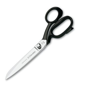 3 Claveles - Tijeras Multiuso Profesionales Forjadas Tipo Sastre De 30 Cm - 12