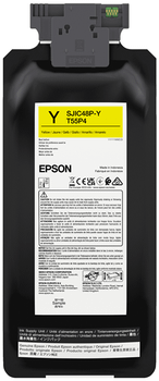 SJIC48P-Y YELLOW INK CARTRIDGE FOR COLORWORKS C8000E