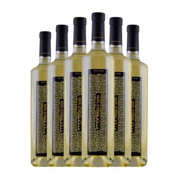 Los Palomares Vino Blanco Impresiones León 75 Cl 13% Vol. (pack De 6 Unidades)