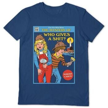 Steven Rhodes Camiseta Who Gives A Shit para hombre