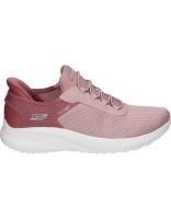 zapatillas skechers slip-ins bobs sport squad chaos rosas 40