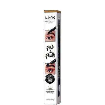 NYX Professional Makeup Fill and Fluff Eyebrow Pomade Pencil 0.2g (Various Shades) - Blonde